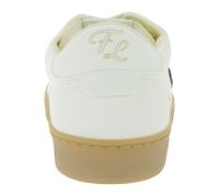 Baskets basses vegan FLAMINGOS LIFE Stadium pour homme et femme, fabriquées en Espagne, blanc cassé/noir