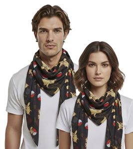 Écharpe Pokémon unisexe colorée, idéale pour le quotidien et le cosplay (SF2L7JPOK Noir)