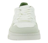 Sustainable FLAMINGOS LIFE Ventura Men's City Shoes, Vegan Low-Top Sneakers, Made in Portugal, White/Grey/Green