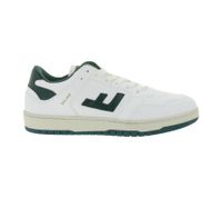 Sustainable FLAMINGOS LIFE SALINE Unisex City Shoes, Vegan Low-Top Sneakers, Made in Portugal, Everyday Shoes, Cream-White/Green