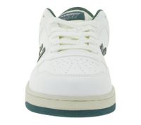 Sustainable FLAMINGOS LIFE SALINE Unisex City Shoes, Vegan Low-Top Sneakers, Made in Portugal, Everyday Shoes, Cream-White/Green