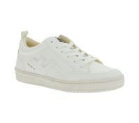 Sustainable FLAMINGOS LIFE Roland V10 Women's and Men's City Shoes, Vegan Low-Top Sneakers, Made in Spain, Off-White