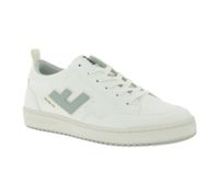 Sustainable FLAMINGOS LIFE Roland V10 Women's and Men's City Shoes, Vegan Low-Top Sneakers, Made in Spain, Off-White/Gray
