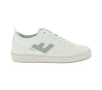 Sustainable FLAMINGOS LIFE Roland V10 Women's and Men's City Shoes, Vegan Low-Top Sneakers, Made in Spain, Off-White/Gray
