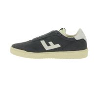 Sustainable FLAMINGOS LIFE Stadium Men's and Women's City Shoes, Vegan Low-Top Sneakers in Suede Look, Made in Spain, Gray