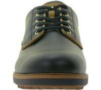 DUCA DEL COSMA Elpaso Men's Golf Shoes with Waterproof Sock System, Genuine Leather, Elegant Style, 122253-109, Black