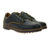DUCA DEL COSMA Elpaso Men's Golf Shoes with Waterproof Sock System, Genuine Leather, Elegant Style, 122253-109, Black