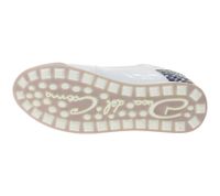 Zapatos de golf DUCA DEL COSMA Golf Vinci para mujer con sistema de calcetín impermeable, piel auténtica, deportivos, 110601-2138, blanco