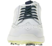 DUCA DEL COSMA Golf Heritage Herren Golf-Schuhe mit wasserdichtem Sockensystem Echtleder-Schuhe Sport-Schuhe 122292-00 Weiß