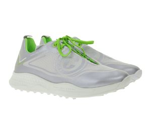 Zapatos de golf DUCA DEL COSMA Golf Wildcat para mujer con sistema de calcetín impermeable, calzado deportivo 121024-603 Plata