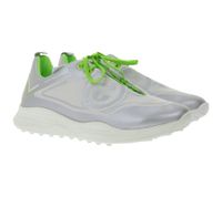 Zapatos de golf DUCA DEL COSMA Golf Wildcat para mujer con sistema de calcetín impermeable, calzado deportivo 121024-603 Plata