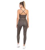 nachhaltige SLEEX Lightweights Soft Leggings Damen Sport-Hose mit flachen Nähten Trainings-Pants 44051 Blau, Braun, Schwarz oder Leo-Braun