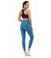 nachhaltige SLEEX Lightweights Soft Leggings Damen Sport-Hose mit flachen Nähten Trainings-Pants 44051 Blau, Braun, Schwarz oder Leo-Braun