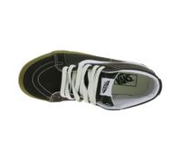 Sneakers da donna VANS SK-8 Mid Reissue in vera pelle, modello mid-top in stile old-school, scarpe da skate, suola waffle in gomma VN0A391FCHC Marrone/Bianco