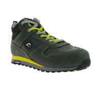 Scarpe antinfortunistiche GARSPORT Kuruk Monza Mid S3S da uomo e da donna con suola in gomma Michelin Arrow HRO, stivali da lavoro in vera pelle, MGDS1090022 2194 Antracite