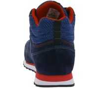 Scarpe antinfortunistiche GARSPORT Monza 2.0 Mid 1 S1PS da uomo e da donna con suola in gomma Michelin Heritage EVA/HRO, stivali da lavoro in vera pelle, GDS1090023 2426 Blu