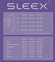 Abito modellante SLEEX da donna con zone di compressione forte, abito contenitivo per la pancia 44034-001 Nero