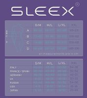 Canotta modellante da donna SLEEX a compressione media 44042-001 Nero