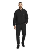 NIKE Tech Woven Men's Windbreaker/Training Jacket with Practical Chest Pocket, Transitional Jacket FZ0750-010 Black