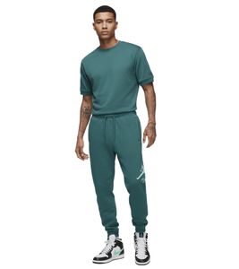Pantalon de jogging Nike Jordan Essential Fleece Baseline pour homme, en molleton et coton, coloris vert pétrole (FD7345-366)