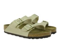 BIRKENSTOCK Arizona BS Damen moderne Pantoletten aus Leder Normale Weite 1016110 Sommer- & Haus-Schuhe Gold