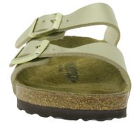 BIRKENSTOCK Arizona BS Damen moderne Pantoletten aus Leder Normale Weite 1016110 Sommer- & Haus-Schuhe Gold