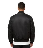 ALPHA INDUSTRIES x zəяo si:x nœf MA-1, bomber da uomo in classico design militare, stile streetwear, giacca autunnale 148151, nero