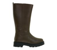 Stivali invernali da donna Timeless in similpelle con piccolo plateau 921124 Marrone