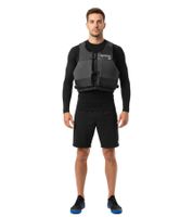 Chaleco salvavidas Spinlock Foil con flotabilidad de 35-50 N, chaleco protector, chaleco de seguridad, deportes acuáticos, DW-BA/FBG, negro