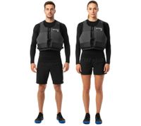 Chaleco salvavidas Spinlock Foil con flotabilidad de 35-50 N, chaleco protector, chaleco de seguridad, deportes acuáticos, DW-BA/FBG, negro