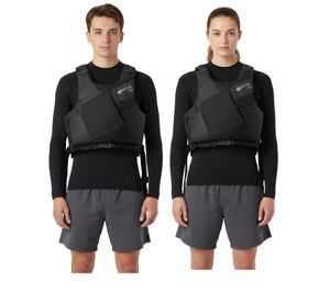 Spinlock WING Schwimm-Weste mit 35–50N Auftriebshilfe Schutzweste Sicherheits-Weste Wassersport DW-BA/SBG Schwarz