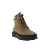 Timberland Damen Ray City 6 In Boot WP Damen Leder-Boots Wasserdicht Schnürstiefel Freizeit & Alltag Caramel Brown