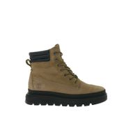 Timberland Damen Ray City 6 In Boot WP Damen Leder-Boots Wasserdicht Schnürstiefel Freizeit & Alltag Caramel Brown
