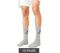 10 Pairs of LOTTO Sport Socks for Men and Women, Training Socks, Tennis Socks, Cotton Socks 8986012 Gray