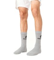 10 Pairs of LOTTO Sport Socks for Men and Women, Training Socks, Tennis Socks, Cotton Socks 8986012 Gray