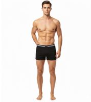 Confezione da 3 boxer da uomo TRUE style senza tempo, pantaloncini retrò sostenibili 8972781 Nero/Grigio/A righe