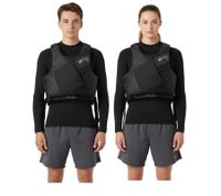 Spinlock WING Schwimm-Weste mit 35–50N Auftriebshilfe Schutzweste Sicherheits-Weste Wassersport Segelweste Jollensegeln, Kajak & Kanadier, SUP DW-BA Rot oder Schwarz