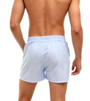 Confezione da 3 boxer da uomo TRUE Style Classic, pantaloncini in cotone sostenibile 8975684 Blu/Bianco a righe/quadri