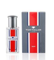 Perfume deportivo Tom Tailor Urban Life para hombre, eau de toilette, cítricos aromáticos, fragancia corporal, 30 ml, plateado/rojo