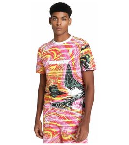 PUMA X Scuderia Ferrari Race Crew Herren Motorsport-T-Shirt mit Scuderia Ferrari-Emblem Baumwoll-Shirt 623789 07 Bunt