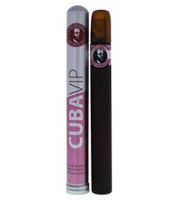 Elegante Eau de Parfum da donna Cuba VIP, una fragranza per il corpo floreale-dolce nell'esclusivo design Cuba, 35 ml, marrone