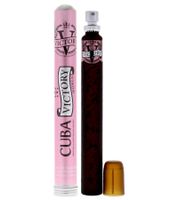 Elegante Eau de Parfum da donna Cuba Victory, una fragranza per il corpo dolce, calda e floreale nell'esclusivo design Cuba, 35 ml, nero