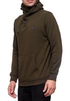 Sudadera deportiva con capucha para hombre - Sudadera con capucha 19140 en caqui o gris
