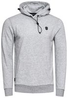 Sudadera deportiva con capucha para hombre - Sudadera con capucha 19140 en caqui o gris
