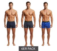 12-Pack SCOTCH & SODA Men's Boxer Shorts with Cotton Stretch Underwear SSSP25M166645 Blue, Multicolor, Black, Red