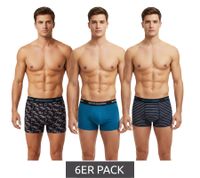 12-Pack SCOTCH & SODA Men's Boxer Shorts with Cotton Stretch Underwear SSSP25M166645 Blue, Multicolor, Black, Red