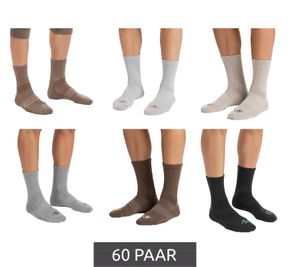 60 pares de calcetines SCOTCH & SODA de media felpa para hombre, calcetines Amsterdam Everyday, talla 41-46, calcetines de negocios SS43442-280, beige, gris claro, gris topo, gris, marrón, antracita