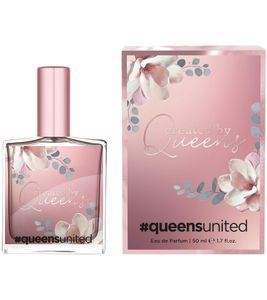 queensunited Created By Queens Eau de Parfum Florale et Douce pour Femme, Parfum Corporel, 50 ml, Rose
