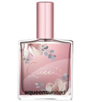 queensunited Created By Queens Eau de Parfum Florale et Douce pour Femme, Parfum Corporel, 50 ml, Rose