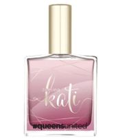 queensunited Kati Domino Eau de Parfum Femme - Parfum Corps Rose 50ml aux notes florales chaleureuses et au caractère unique